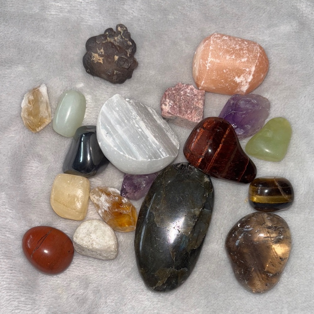 Assorted Polished Gemstones Collection